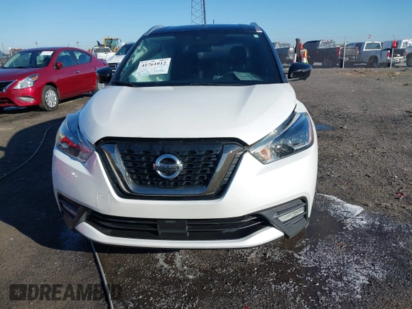 2020 Nissan Kicks SR with VIN 3N1CP5DV5LL538232, listed as a IAAI auction lot 41761012 with 107,012 mi miles and . Bid and sale history available at carsss.com. Image 12.