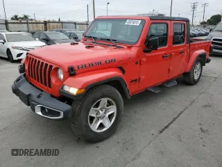 2023 Jeep Gladiator Sport S with VIN 1C6HJTAG4PL503155, listed as a Copart auction lot 65074815 with 17,480 mi miles and Salvage title. Bid and sale history available at DreamBid. Image 1.