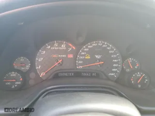2001 Chevrolet Corvette Z06 with VIN 1G1YY12S215102980, listed as a Copart auction lot 51222605 with 78,661 mi miles and Salvage Title. Bid and sale history available at carsss.com. Image 9.