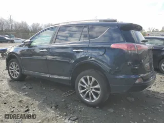 2017 Toyota RAV4 Limited with VIN 2T3DFREV9HW568683, listed as a Copart auction lot 48050685 with 0 mi miles and Salvage Title. Bid and sale history available at carsss.com. Image 2.