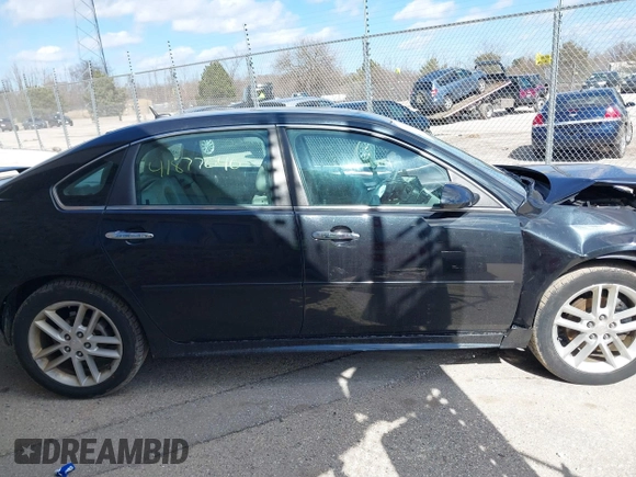 2012 Chevrolet Impala LTZ with VIN 2G1WC5E38C1185191, listed as a IAAI auction lot 41877040 with 99,315 mi miles and . Bid and sale history available at DreamBid. Image 13.