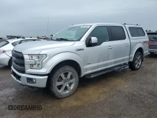 2016 Ford F-150 XLT with VIN 1FTEW1EG5GKF27370, listed as a Copart auction lot 64524345 with 153,191 mi miles and Salvage title. Bid and sale history available at DreamBid. Image 1.