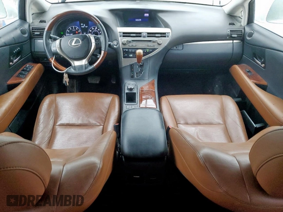 2015 Lexus RX 350 with VIN JTJBK1BA8F2475033, listed as a Copart auction lot 54568215 with 120,253 mi miles and Salvage Title. Bid and sale history available at DreamBid. Image 8.