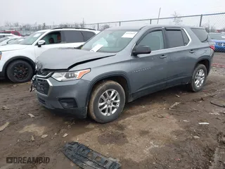 2021 Chevrolet Traverse LS with VIN 1GNEVFKW9MJ238206, listed as a IAAI auction lot 41554844 with 44,118 mi miles. Bid and sale history available at carsss.com. Image 17.