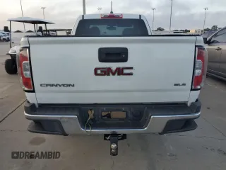 2015 GMC Canyon 2WD SLE with VIN 1GTH5BEA2F1131855, listed as a Copart auction lot 83924504 with 0 mi miles and Salvage Title. Bid and sale history available at carsss.com. Image 6.