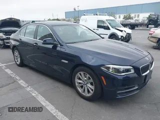 2014 BMW 5 Series 528i with VIN WBA5A5C55ED507173, listed as a IAAI auction lot 42652342 with 62,451 mi miles and . Bid and sale history available at DreamBid. Image 1.