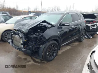 2018 Kia Sportage EX with VIN KNDPNCAC4J7409914, listed as a IAAI auction lot 41654833 with 142,057 mi miles and . Bid and sale history available at carsss.com. Image 18.