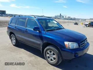 2005 Toyota Highlander z VIN JTEEP21A550098837, wystawiony jako IAAI lot #41880026 z przebiegiem 190 922 mil mil oraz . Historia ofert i sprzedaży dostępna na DreamBid. Obrazek 1.