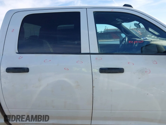 2024 Ram 2500 Tradesman with VIN 3C6UR5HL7RG157723, listed as a IAAI auction lot 41128531 with 56,820 mi miles and . Bid and sale history available at DreamBid. Image 13.