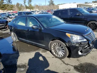2015 Hyundai Equus Signature with VIN KMHGH4JH2FU098738, listed as a Copart auction lot 47439335 with 109,113 mi miles and Clean title. Bid and sale history available at DreamBid. Image 4.