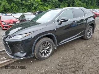 2021 Lexus RX with VIN 2T2SZMDA1MC265025, listed as a Copart auction lot 64832524 with 29,072 mi miles and Salvage Title. Bid and sale history available at carsss.com. Image 1.