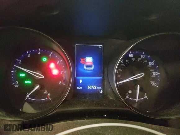 2018 Toyota C-HR XLE with VIN NMTKHMBX2JR001408, listed as a Copart auction lot 51716225 with 63,722 mi miles and Salvage Title. Bid and sale history available at DreamBid. Image 9.