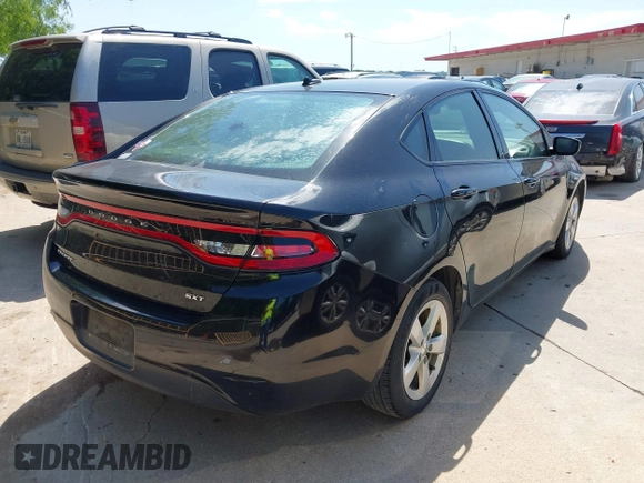 2016 Dodge Dart SXT Sport with VIN 1C3CDFFAXGD796512, listed as a IAAI auction lot 42256533 with 86,805 mi miles and . Bid and sale history available at DreamBid. Image 4.