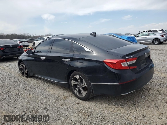 2018 Honda Accord EX with VIN 1HGCV1F42JA206853, listed as a Copart auction lot 48052095 with 145,599 mi miles and Salvage Title. Bid and sale history available at DreamBid. Image 2.