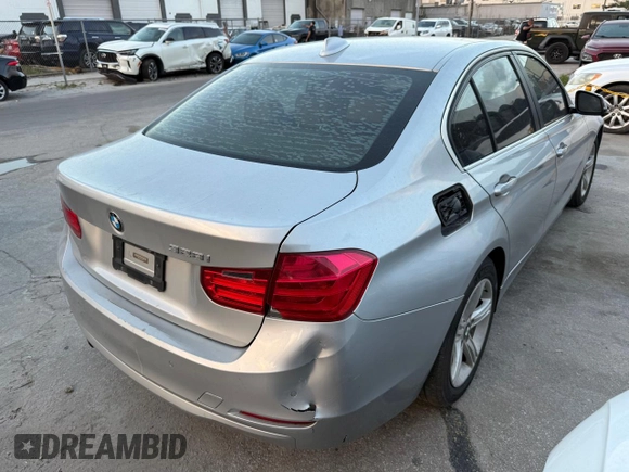 2015 BMW 3 Series 328i with VIN WBA3A5C50FP604370, listed as a Copart auction lot 52242365 with 0 mi miles and Clean Title. Bid and sale history available at carsss.com. Image 4.