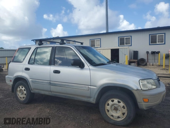 2001 Honda CR-V LX with VIN JHLRD28421C005024, listed as a Copart auction lot 54183935 with 174,246 mi miles and Clean Title. Bid and sale history available at carsss.com. Image 4.