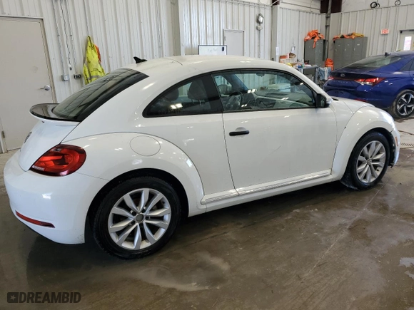 2017 Volkswagen Beetle 1.8T S with VIN 3VWF17AT5HM617358, listed as a Copart auction lot 66074204 with 95,588 mi miles and Salvage Title. Bid and sale history available at carsss.com. Image 3.
