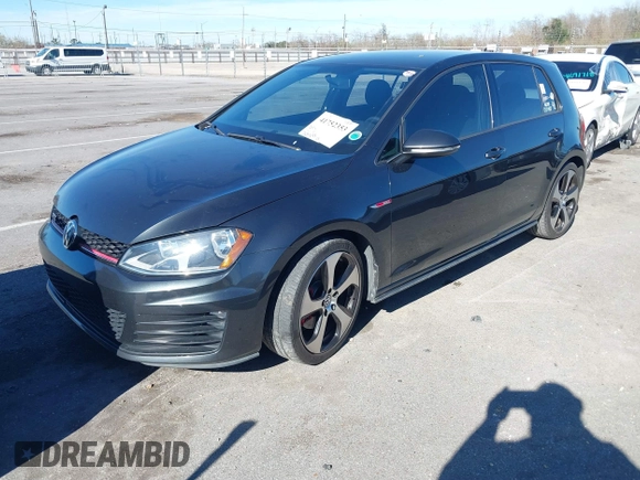 2016 Volkswagen Golf GTI SE with VIN 3VW5T7AUXGM038945, listed as a IAAI auction lot 41752353 with 125,253 mi miles. Bid and sale history available at carsss.com. Image 17.