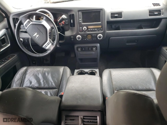 2008 Honda Ridgeline RTL with VIN 2HJYK16538H514143, listed as a Copart auction lot 43135715 with 202,865 mi miles and Salvage Title. Bid and sale history available at carsss.com. Image 8.