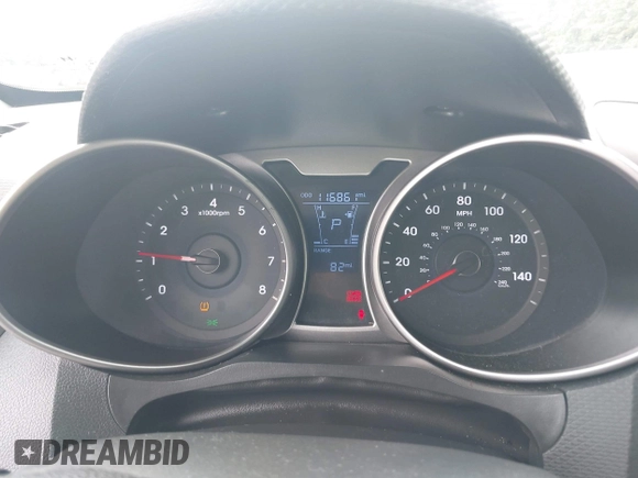 2012 Hyundai Veloster w/Gray Int with VIN KMHTC6AD4CU062034, listed as a IAAI auction lot 42371790 with 116,861 mi miles and . Bid and sale history available at DreamBid. Image 7.