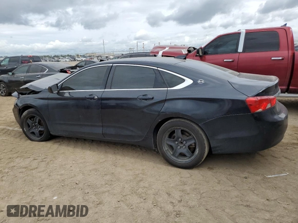 2017 Chevrolet Impala LS with VIN 2G11X5SA5H9156385, listed as a Copart auction lot 70059334 with 143,328 mi miles and Salvage title. Bid and sale history available at DreamBid. Image 2.