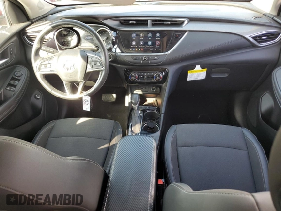 2021 Buick Encore GX Select with VIN KL4MMDSL6MB065928, listed as a Copart auction lot 57675195 with 80,330 mi miles and Salvage title. Bid and sale history available at DreamBid. Image 8.