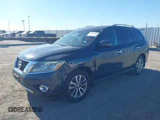 2015 Nissan Pathfinder Platinum with VIN 5N1AR2MN2FC658434, listed as a IAAI auction lot 41397102 with 162,500 mi miles and . Bid and sale history available at DreamBid. Image 6.