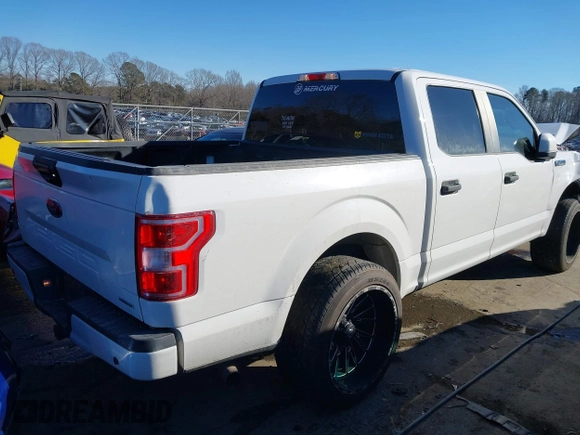 2018 Ford F-150 XL with VIN 1FTEW1CP4JFC22705, listed as a IAAI auction lot 41330404 with 179,918 mi miles. Bid and sale history available at carsss.com. Image 4.
