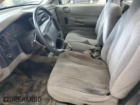 2003 Dodge Dakota with VIN 1D7FL16X73S307529, listed as a Copart auction lot 73568784 with 314,924 mi miles and Salvage Title. Bid and sale history available at carsss.com. Image 7.