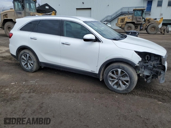 2019 Kia Sorento EX z VIN 5XYPHDA54KG606987, wystawiony jako Copart lot #53133465 z przebiegiem 102 446 mil mil oraz Szkoda całkowita • Salvage title. Historia ofert i sprzedaży dostępna na DreamBid. Obrazek 4.