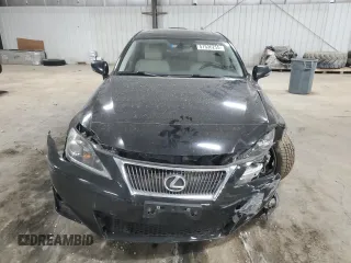 2013 Lexus IS 250 with VIN JTHBF5C26D5187477, listed as a Copart auction lot 51536255 with Not Provided miles and Salvage Title. Bid and sale history available at DreamBid. Image 5.