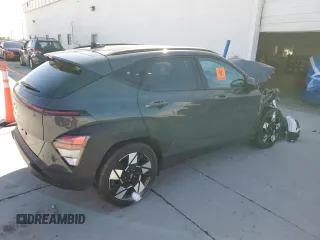 2024 Hyundai Kona SEL with VIN KM8HB3AB0RU180791, listed as a Copart auction lot 48873045 with Not provided miles and Salvage title. Bid and sale history available at DreamBid. Image 3.