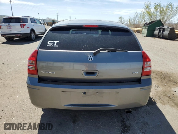 2005 Dodge Magnum SE with VIN 2D4FV48V55H529632, listed as a Copart auction lot 50377515 with 91,739 mi miles and Salvage Title. Bid and sale history available at carsss.com. Image 6.