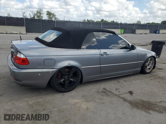 2005 BMW 3 Series 330Ci with VIN WBABW53445PL49161, listed as a Copart auction lot 51822665 with 186,818 mi miles and Clean Title. Bid and sale history available at carsss.com. Image 3.