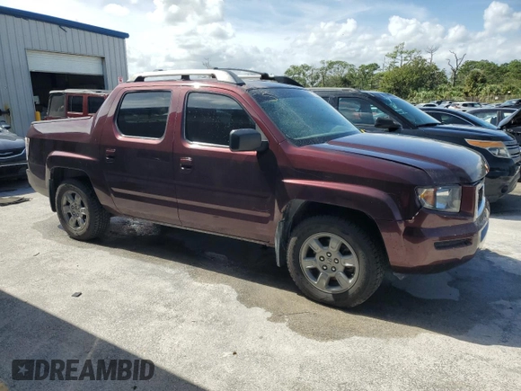 2008 Honda Ridgeline RTX with VIN 2HJYK16348H504882, listed as a Copart auction lot 75592294 with 97,740 mi miles and Salvage Title. Bid and sale history available at carsss.com. Image 4.