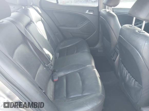 2015 Kia Optima SXL Turbo with VIN 5XXGR4A64FG458369, listed as a IAAI auction lot 42054396 with 143,750 mi miles and . Bid and sale history available at DreamBid. Image 8.