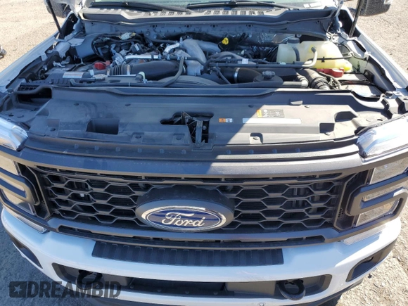 2024 Ford F-250 XL with VIN 1FT8W2BT2REE22078, listed as a Copart auction lot 56710005 with 5,306 mi miles and Salvage title. Bid and sale history available at DreamBid. Image 12.