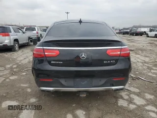 2017 Mercedes-Benz GLE 43 AMG with VIN 4JGED6EB3HA064011, listed as a Copart auction lot 85243874 with 95,518 mi miles and Salvage title. Bid and sale history available at DreamBid. Image 6.