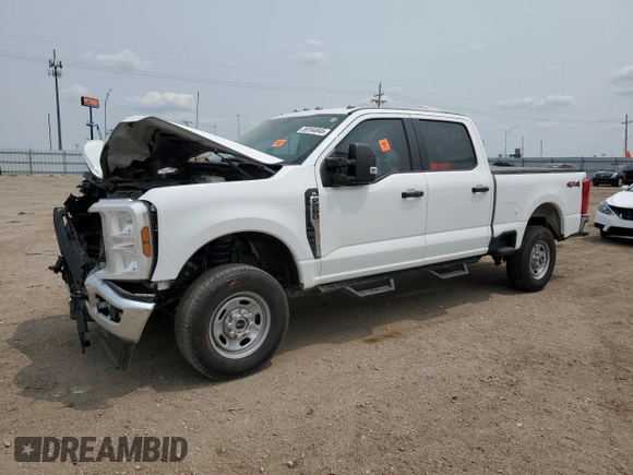 2024 Ford F-250 XL with VIN 1FT7W2BA4REF18353, listed as a Copart auction lot 59164945 with 15,155 mi miles and Salvage title. Bid and sale history available at DreamBid. Image 1.