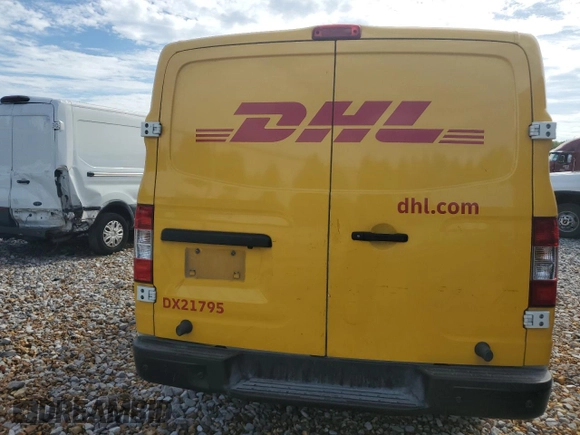 2021 Nissan NV Cargo SV с VIN 1N6BF0KYXMN810378, выставлен на аукционе Copart как лот 80171284 с пробегом 105 208 миль миль и Списание • Salvage title. История ставок и продаж доступна на DreamBid. Изображение 6.