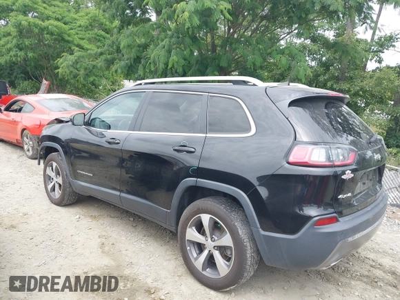 2020 Jeep Cherokee Limited with VIN 1C4PJMDN6LD623130, listed as a IAAI auction lot 42289135 with 54,107 mi miles and . Bid and sale history available at DreamBid. Image 14.