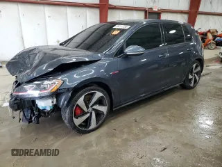 2018 Volkswagen Golf GTI S с VIN 3VW447AU0JM250303, выставлен на аукционе Copart как лот 58411785 с пробегом 82 071 миль миль и Списание • Salvage title. История ставок и продаж доступна на DreamBid. Изображение 1.