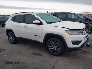 2017 Jeep Compass Latitude with VIN 3C4NJDBB5HT631320, listed as a IAAI auction lot 41446430 with 122,043 mi miles. Bid and sale history available at carsss.com. Image 1.
