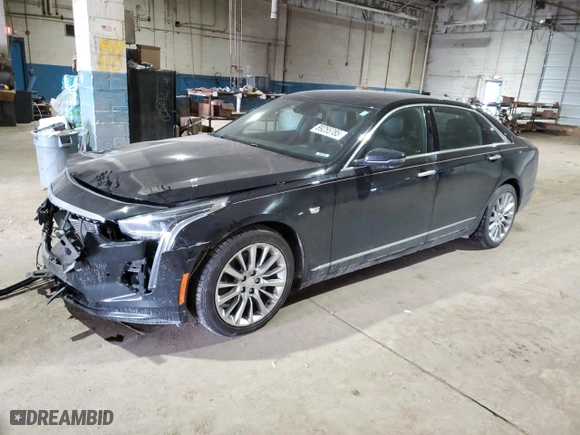 2019 Cadillac CT6 Luxury AWD with VIN 1G6KB5RS6KU132411, listed as a Copart auction lot 89255785 with 75,492 mi miles and Clean Title. Bid and sale history available at carsss.com. Image 1.