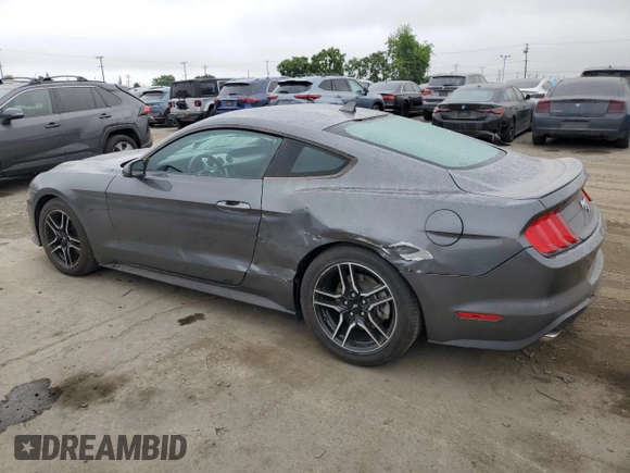 2023 Ford Mustang EcoBoost with VIN 1FA6P8TH3P5110730, listed as a Copart auction lot 59754905 with 31,477 mi miles and Salvage title. Bid and sale history available at DreamBid. Image 2.
