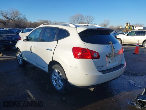 2013 Nissan Rogue SL with VIN JN8AS5MVXDW618984, listed as a IAAI auction lot 41793123 with 182,157 mi miles and . Bid and sale history available at DreamBid. Image 3.
