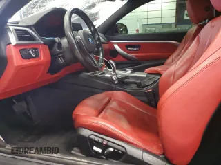 2018 BMW 4 Series 430i xDrive with VIN WBA4W5C54JAA49461, listed as a Copart auction lot 51749285 with 86,927 mi miles and Salvage title. Bid and sale history available at DreamBid. Image 7.