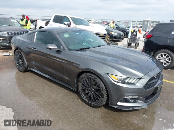 2016 Ford Mustang GT with VIN 1FA6P8CF8G5215553, listed as a IAAI auction lot 42062988 with 71,314 mi miles and . Bid and sale history available at DreamBid. Image 1.