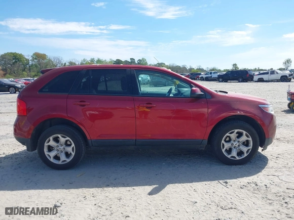 2013 Ford Edge SEL with VIN 2FMDK4JC6DBC75755, listed as a IAAI auction lot 41909150 with 168,491 mi miles. Bid and sale history available at carsss.com. Image 13.