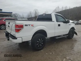2013 Ford F-150 XL with VIN 1FTMF1EF3DFA59064, listed as a Copart auction lot 82676274 with 144,003 mi miles and Salvage Title. Bid and sale history available at DreamBid. Image 3.